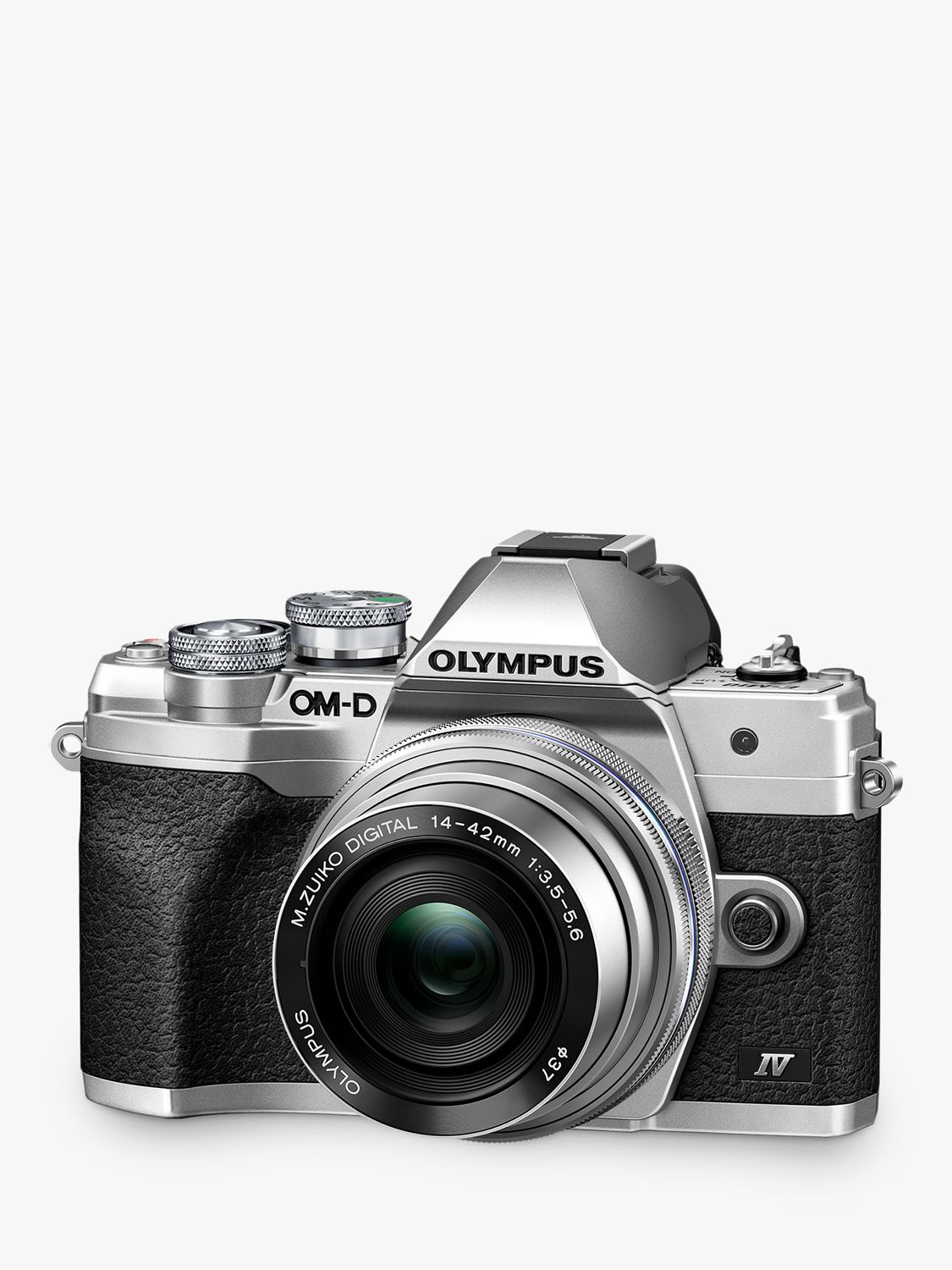 Image of Olympus OMD EM10 Mark IV Compact System Camera with 1442mm EZ Lens 4K Ultra HD 203MP WiFi Bluetooth EVF 3 LCD Tiltable Touch Screen