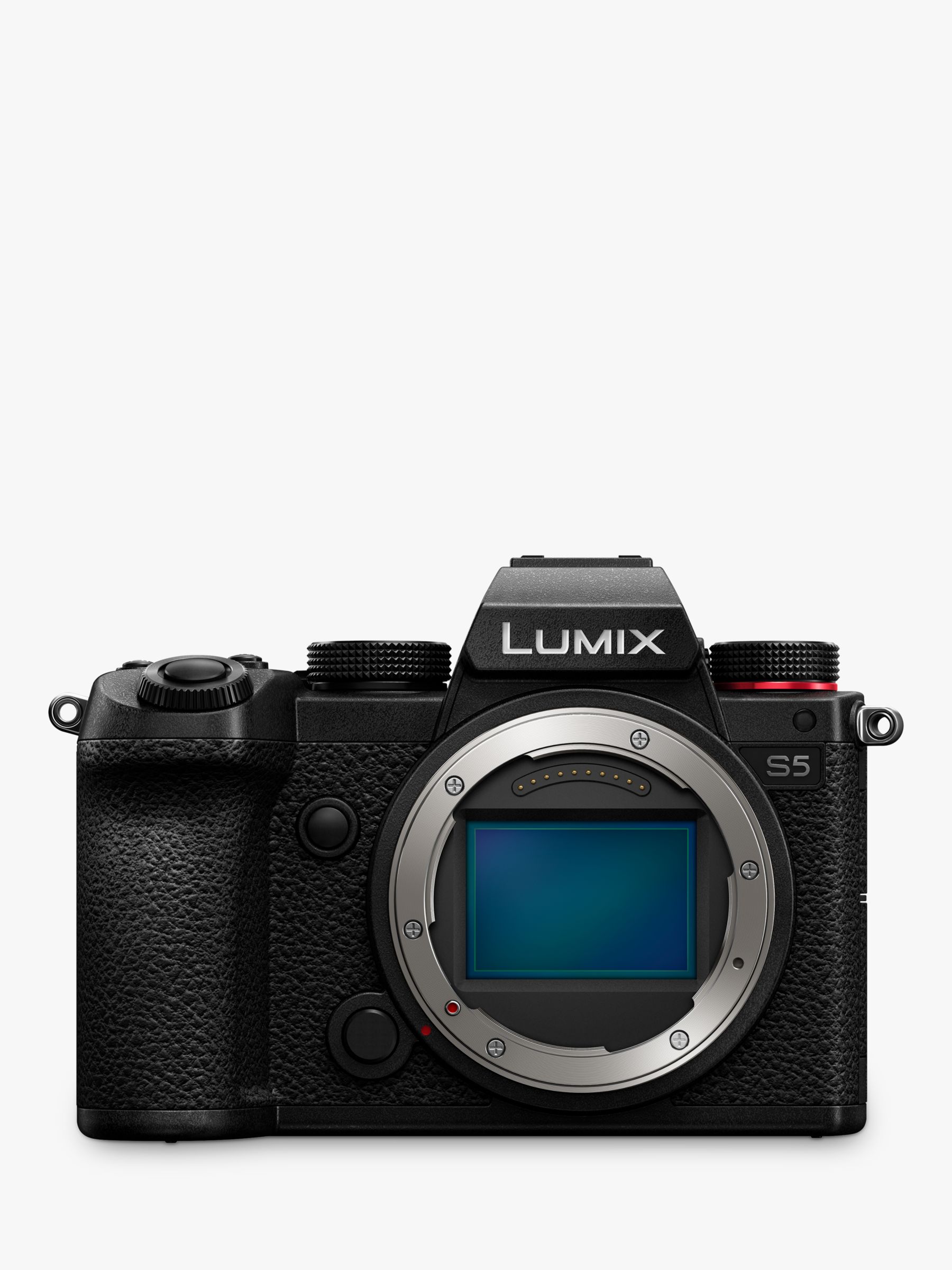 Image of Panasonic Lumix DCS5 Compact System Camera 4K Ultra HD 242MP WiFi Bluetooth Live Viewfinder 3 VariAngle Touch Screen Body Only Black