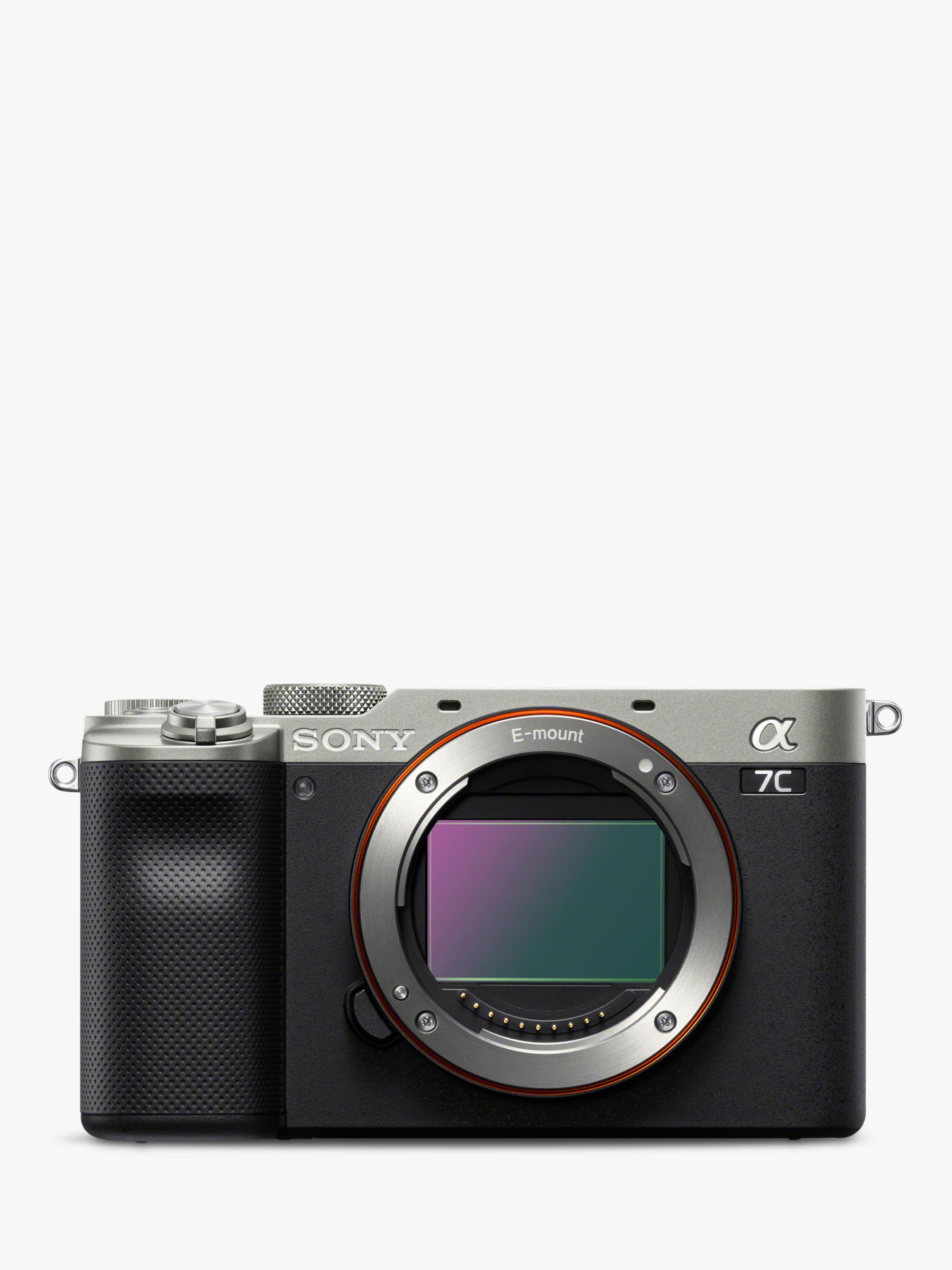 Image of Sony a7C Alpha ILCE7C Compact System Camera 4K Ultra HD 242MP WiFi Bluetooth NFC OLED EVF 5Axis Image Stabiliser and Variangle 3 LCD Touch Screen Body Only Silver