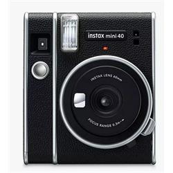 Image of Fujifilm Fuji Instax Mini 40 Instant Camera 10 Shots Black